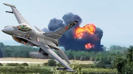 Yalova’da F-16 kazası... Pilot kurtuldu