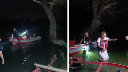 Manavgat Irmağındaki adacıkta mahsur kaldı, kendisini kurtaran ekiplerden özür diledi