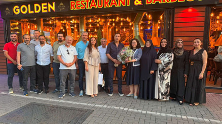 UID Kuzey Bavyera’dan Başkonsolos Fatma Taşan Cebeci’ye veda yemeği