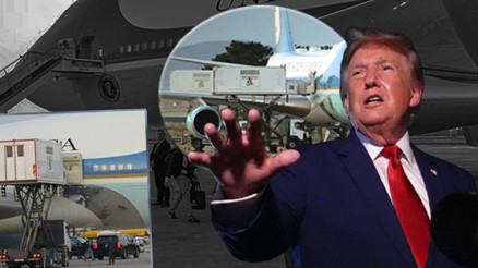 Trumpın nefes kesen kaçış operasyonu: Detaylar ortaya çıktı ABD Başkanı yemek kamyonuyla uçak değiştirmiş