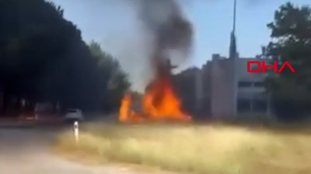 Yalovada F16nın kaza kırıma uğradığı anlara ilişkin yeni görüntüler ortaya çıktı