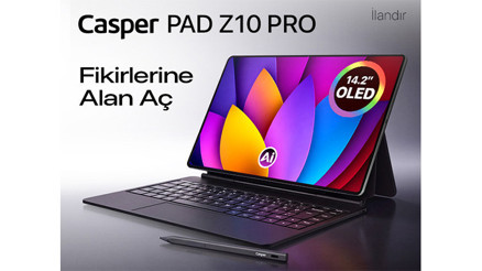 Casper PAD Z10 Pro: 14.2 İnç OLED ekranla üretkenliğe daha fazla alan Casper PAD Z10 Pro: 14.2 İnç OLED ekranla üretkenliğe daha fazla alan