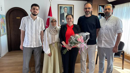 Nürnberg Eyüp Sultan Camii’nden Başkonsolos Cebeci’ye anlamlı veda