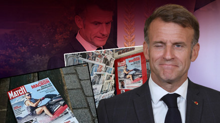 Macron paparazzilere yakalandı: Fransada infial yaratan görüntüler