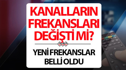 FREKANSLAR DEĞİŞTİ Mİ, YENİ FREKANS AYARLAMASI NASIL YAPILIR Kanal D, CNN Türk ve diğer kanalların yeni Türksat 4A uydu frekansı ne oldu TV frekans ve uydu ayarı yapma bilgisi