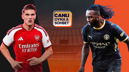 Community Shield finalinde Arsenal ile Manchester City karşılaşacak Dev maçın heyecanı canlı sohbet ile Mislide yaşanacak
