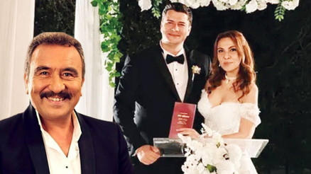 Ümit Besenin kızı evlendi... Uçağı kaçırdı, nikâha yetişemedi