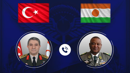 Genelkurmay Başkanı Orgeneral Bayraktaroğlu, Nijerli mevkidaşı Salaou ile telefonda görüştü