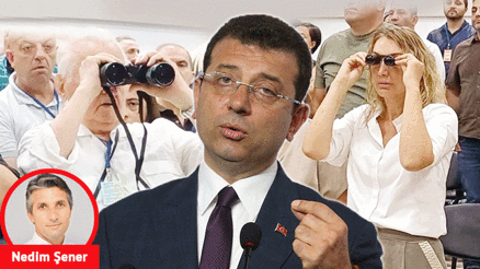 Demek ki İmamoğlu’nun yolsuzluğunu görmek için dürbünle bakmaları gerekiyormuş