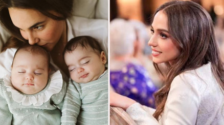 Tüp bebek değil aile geleneği... Dünyaya sürpriz oldu... Onlar gülüp geçti