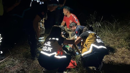 Bursada feci kaza Manevra yaparken uçurumdan düştü