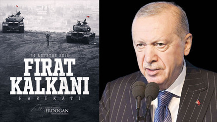 Erdoğan’dan Fırat Kalkanı mesajı: Ordumuzun gücünü gösterdik