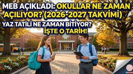 BU DÖNEM OKULLARIN AÇILIŞ TARİHİ VE MEB ÇALIŞMA TAKVİMİ 2026 - 2027 (Geri Sayım-Okulun İlk Günü Sayacı) || Okullar bu Pazartesi günü mü açılacak 2026 Okulların açılmasına kaç gün kaldı Yaz Tatili Ne Zaman, Hangi Gün Bitiyor 2026-2027 MEB Ara Tatil, Sömestr, Yaz Tatili Tarihleri