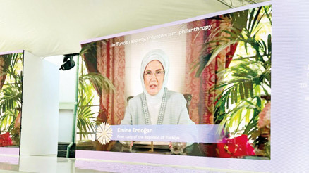 Emine Erdoğan’dan 6. Lider Eşleri Zirvesi’ne mesaj Emine Erdoğan’dan 6. Lider Eşleri Zirvesi’ne mesaj