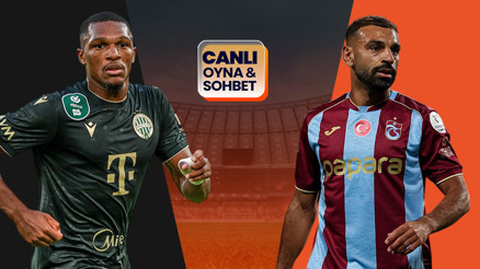 Trabzonspor, Ferencvaros karşısında tur peşinde Maçın heyecanı canlı sohbet ile Mislide
