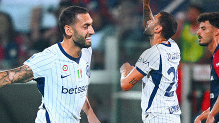 Inter 3 puanı Hakan Çalhanoğluyla kaptı