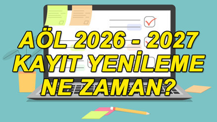 Açık Lise kayıtları başladı mı, ayın kaçında başlayacak Açık öğretim lisesi kayıtları ne zaman, takvim açıklandı mı 2026-2027 AÖL yeni kayıt ve kayıt yenileme tarihleri