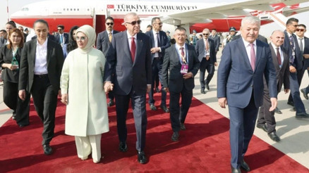 Cumhurbaşkanı Erdoğan Kırgızistanda