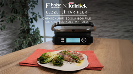 Chimichurri Soslu Bonfile ve Izgara Yedikule Marulu
