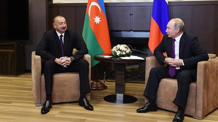 Rusya lideri Putin ile Azerbaycan Cumhurbaşkanı Aliyev ŞİÖ Zirvesinde görüştü