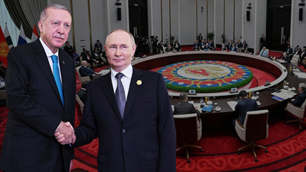 Şanghay İşbirliği Örgütü Devlet Başkanları Zirvesi | Cumhurbaşkanı Erdoğan, Putin ile görüştü