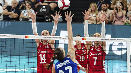 Türkiye 3-0 Azerbaycan (Avrupa Voleybol Şampiyonası Son 16)