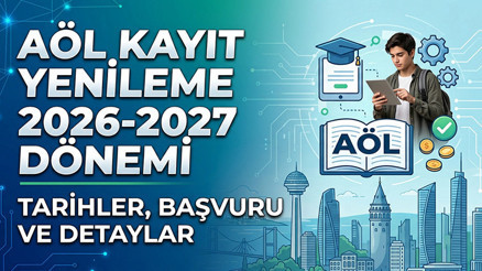 AÖL Kayıt Yenileme Tarihleri 2026-2027: MEB Açık Lise Yeni Kayıt ve Kayıt Yenileme Ne Zaman Başlıyor, Nasıl Yapılır