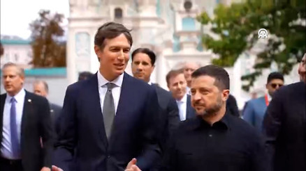 Trumpın özel temsilcileri Steve Witkoff ve Jared Kushner, Zelenskiy ile görüştü