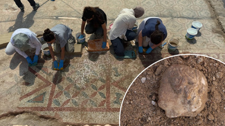 Roma döneminden bir sürpriz daha Yaklaşık 2 bin yıllık eros başı bulundu Roma döneminden bir sürpriz daha Yaklaşık 2 bin yıllık eros başı bulundu