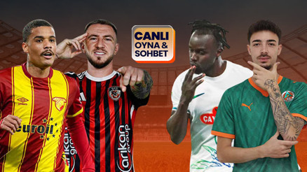 Rizespor Alanyaspor ile, Göztepe Gaziantep FK ile karşı karşıya geliyor Maçların heyecanı Mislide