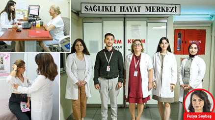 Hasta olmadan bu kapıdan girin... Diyetisyen de psikolog da kanser taraması da ücretsiz Hasta olmadan bu kapıdan girin... Diyetisyen de psikolog da kanser taraması da ücretsiz