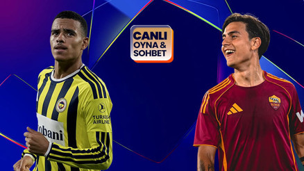 Fenerbahçe, Romayı ağırlıyor Şampiyonlar Ligi heyecanı canlı sohbet ile Mislide