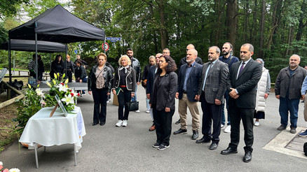 NSU’nun ilk kurbanı Enver Şimşek, öldürüldüğü yerde anıldı