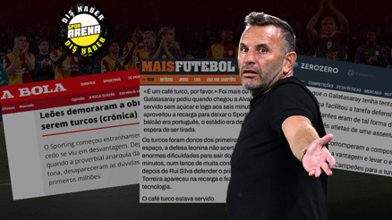 Sporting - Galatasaray maçı Portekizde manşetlerde: Sporting, Türkleri Türk gibi oynamaya zorladı