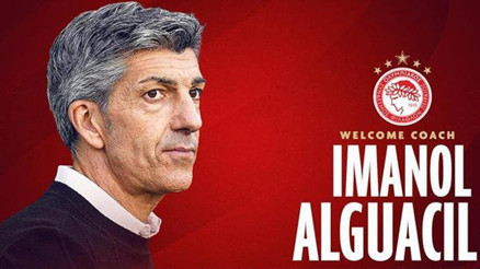 Olympiakosta teknik direktörlük görevine Imanol Alguacil getirildi