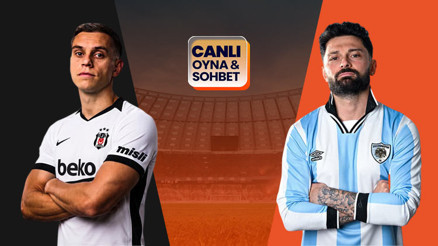 Beşiktaş, Erzurumspor’u ağırlıyor Maçın heyecanı canlı sohbet ile Misli’de