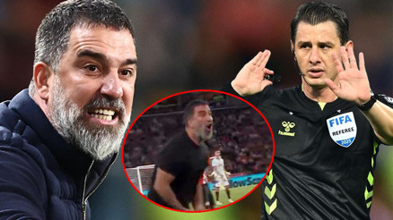 Arda Turan çılgına döndü Halil Umut Melerden Avrupada sarı kart