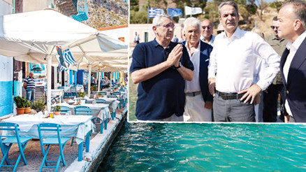 Hürriyet, Miçotakis ziyareti öncesi Meis’e gitti... Kaş’la göz hizasında bir ada...