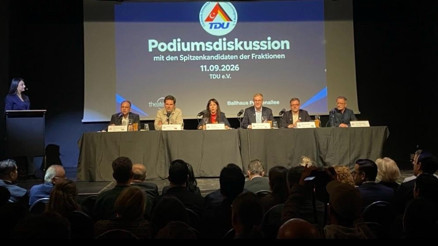 TDU Berlin’li lider adayları buluşturdu