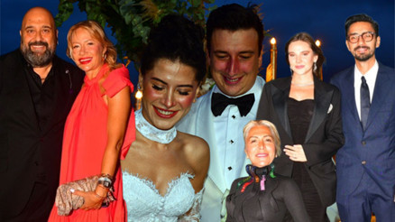 İş insanı Celal Can Algül lise aşkı Yağmur Gedik ile evlendi