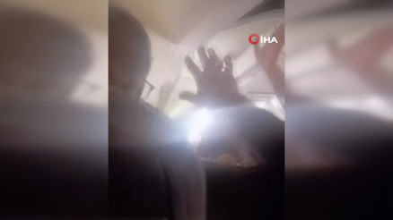 İran’da yolcu uçağında korku dolu anlar: Kabinin tavanı çöktü
