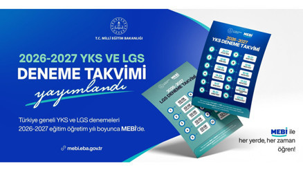 YKS ve LGS deneme takvimi yayımlandı YKS ve LGS deneme takvimi yayımlandı