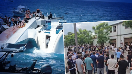Girne açıklarındaki gemi kazasında yeni gelişme: Kırık kızak soruşturmanın odağında WhatsApp mesajları ortaya çıktı