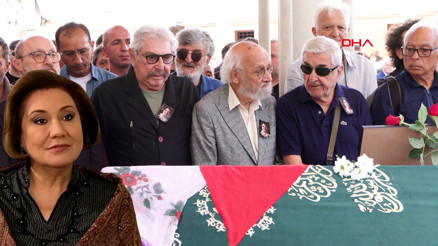 Oyuncu Gülsen Tuncer Şişli Camiinden son yolculuğuna uğurlandı