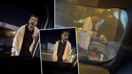 Taksiye tekme atıp şoförü tehdit eden şüpheli tutuklandı Taksiye tekme atıp şoförü tehdit eden şüpheli tutuklandı