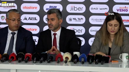 Amedspor Başkanı Nahit Eren: 122 bin insan ilk 10 dakikada bilet almak istedi Amedspor Başkanı Nahit Eren: 122 bin insan ilk 10 dakikada bilet almak istedi