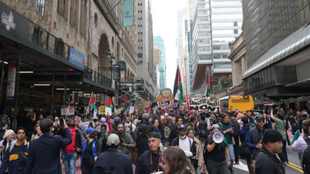 Manhattanda Netanyahu protestosu Manhattanda Netanyahu protestosu