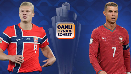 Norveç, Portekizi ağırlıyor Uluslar Ligi heyecanı canlı sohbet ile Mislide