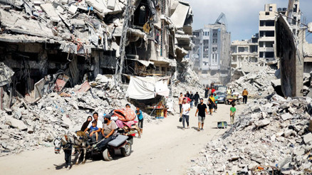 Gazze’de 61 milyon tonluk enkaz