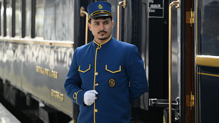 Tarihi Orient Express İstanbul yolculuğu için Türkiyede
